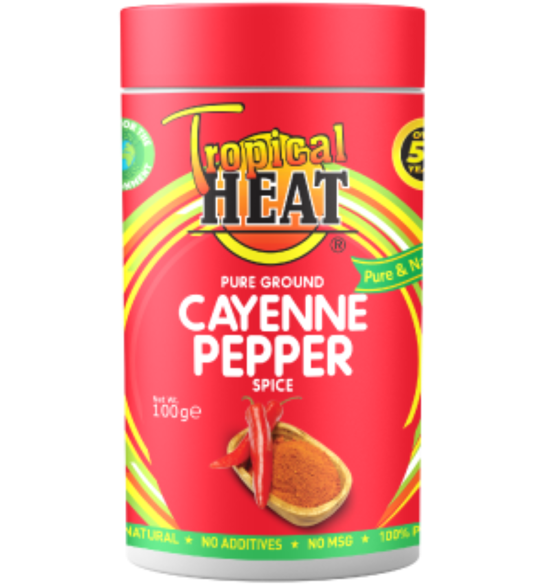 TROPICAL HEAT CAYENNE PEPPER 45G